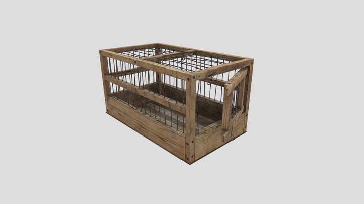 A small cage for a rodent 3D Model