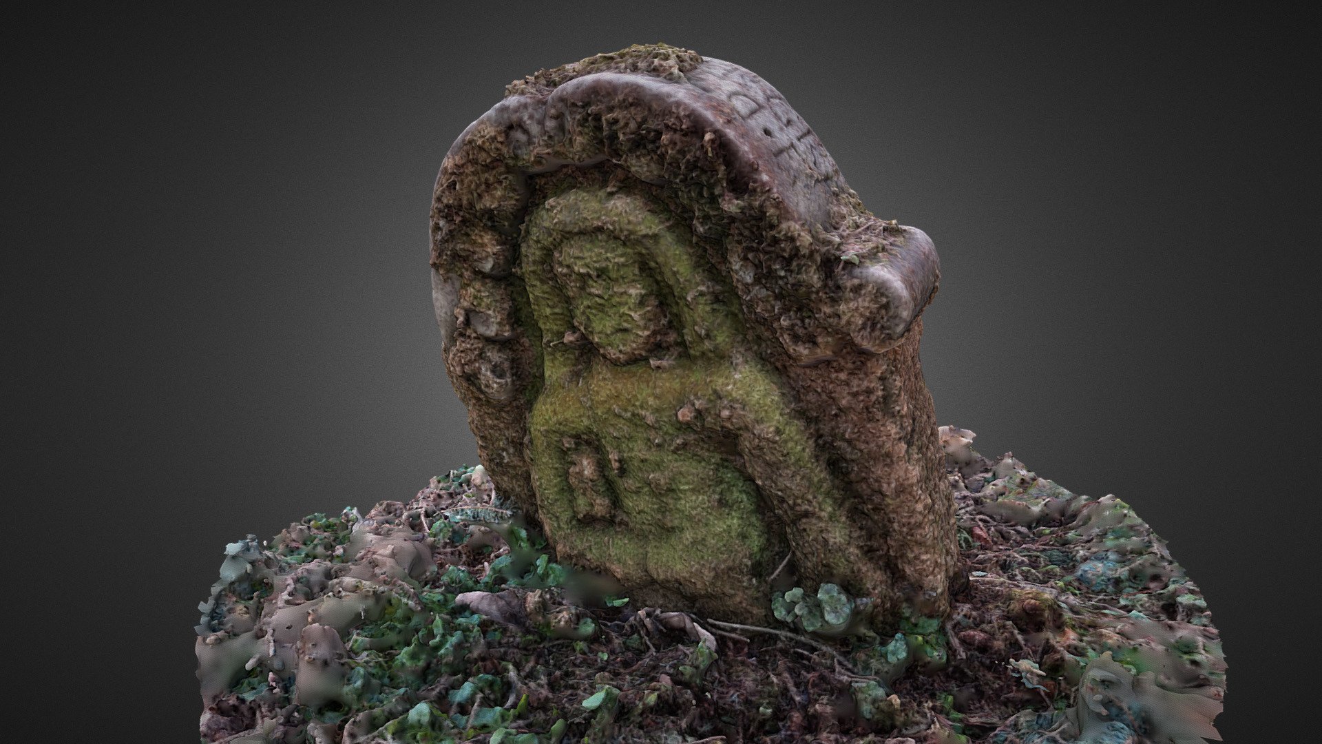 1683 gravestone, Langton Old Kirk, Duns