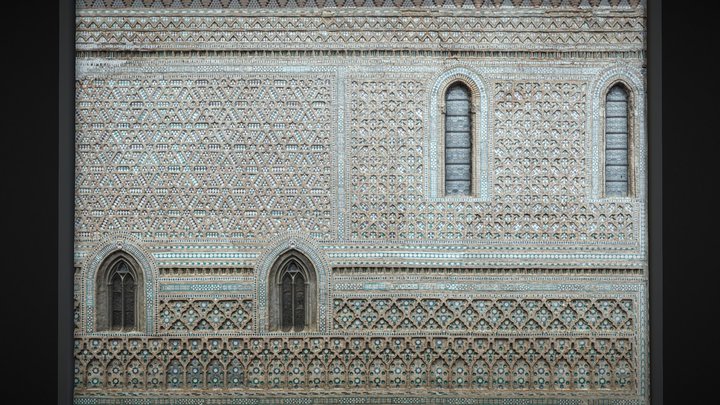 DECORACIÓN MUDÉJAR DE LA CATEDRAL DE LA SEO 3D Model