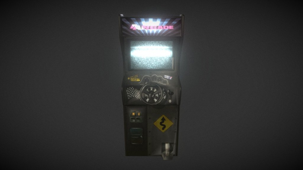 Standing Car Racer
