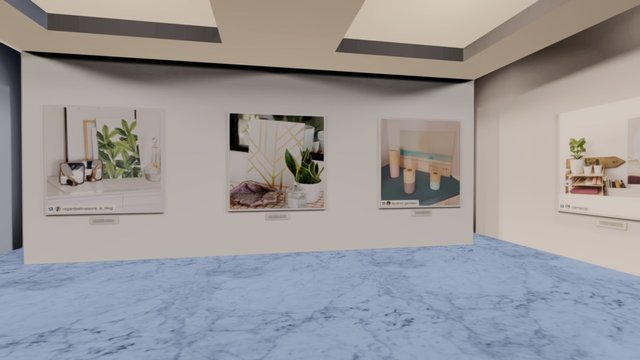 Instamuseum for @challconcept 3D Model