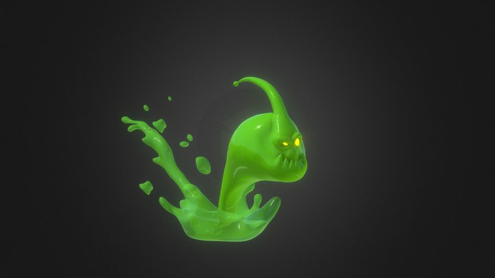 SculptJanuary 2019 - Liquid - Zac 3D Model
