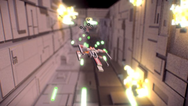 Trench Run - star wars 3D Model