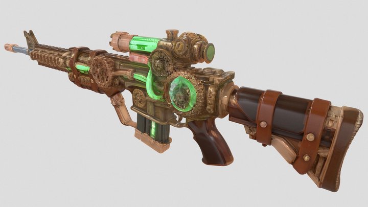 Steampunk-[☠]-Sniperrifle-[α]