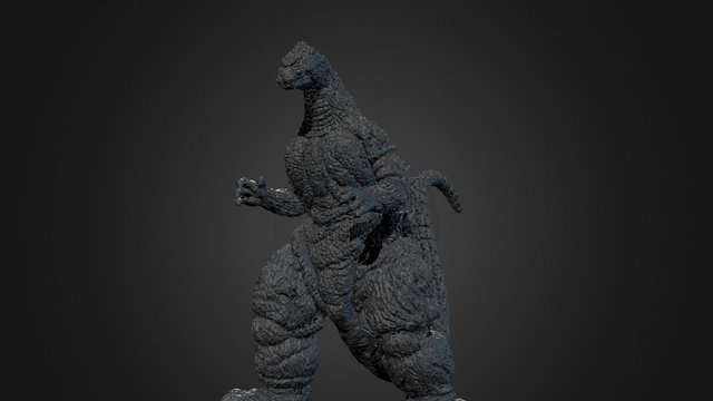 Godzilla 1991 3D Model