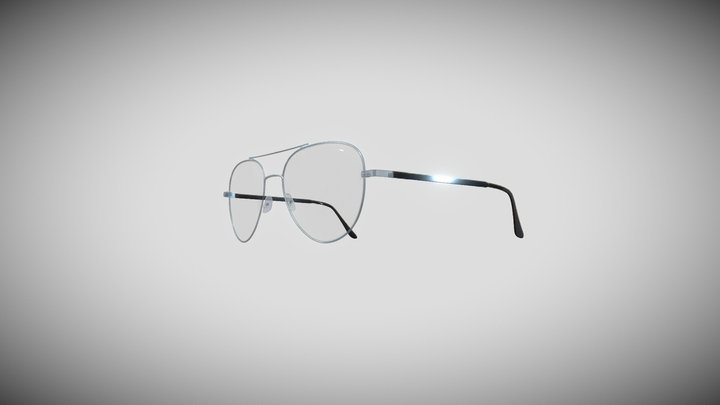 aviator glasses 3D Model