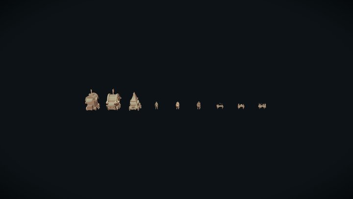 [XYZ]silhouettes 3D Model