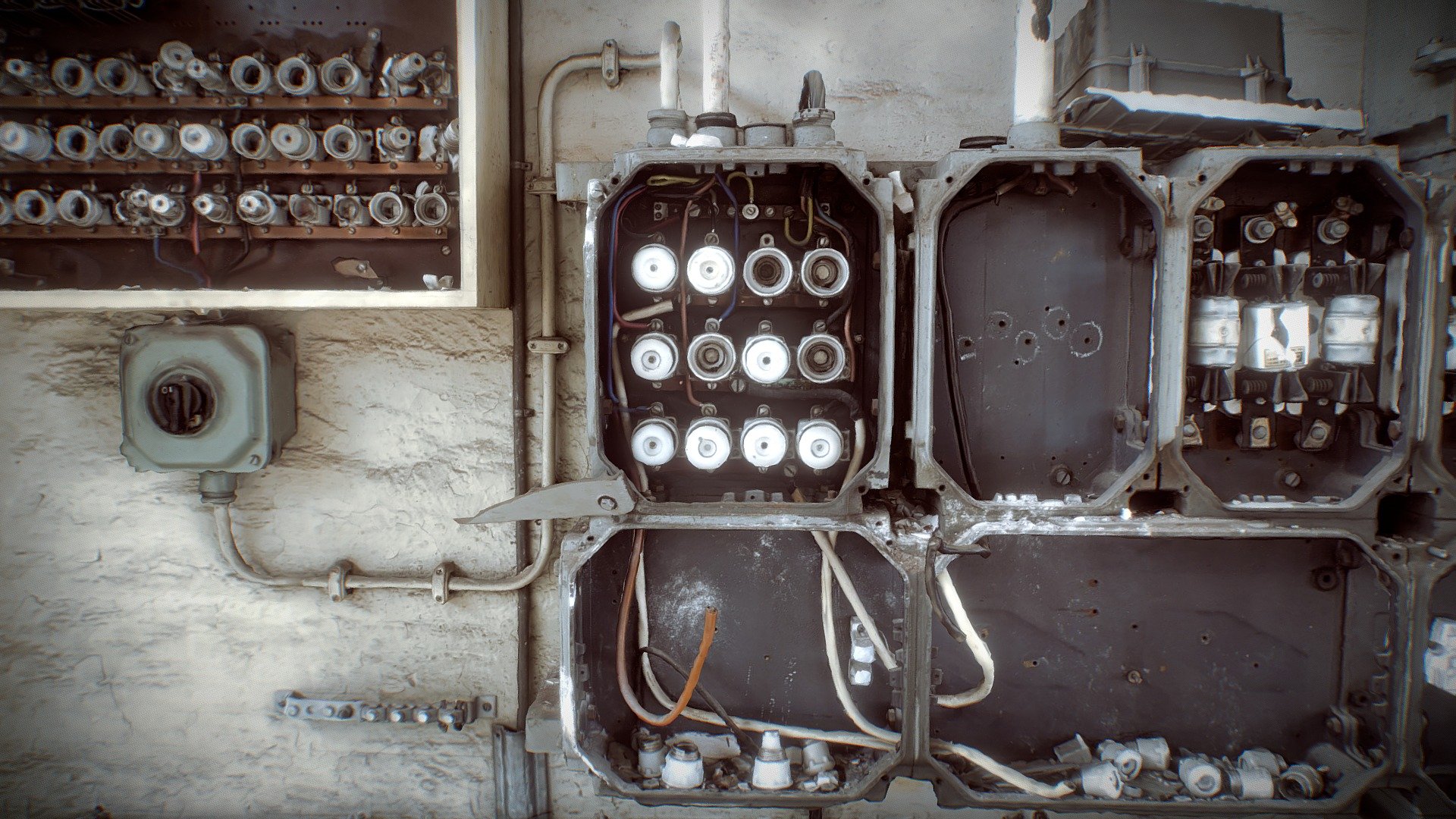 Pittlerwerke Leipzig - Schaltkasten Detail