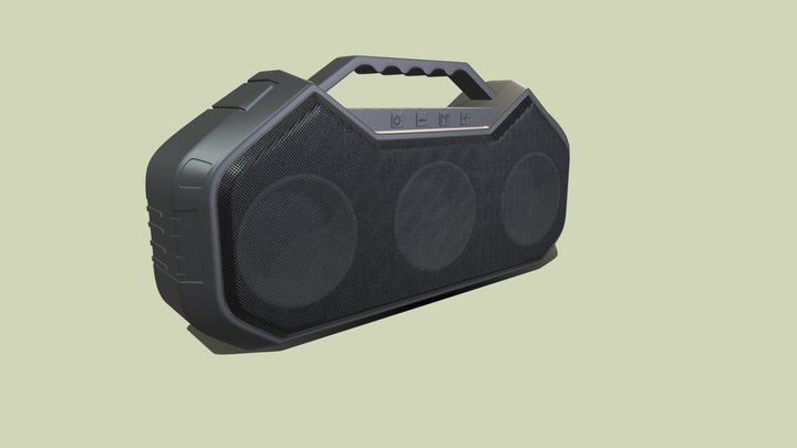 Bluetooth Speaker 3D Model