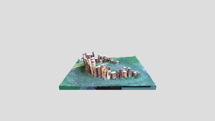 Memoriale Selvatico by Anne de Carbuccia - High 3D Model