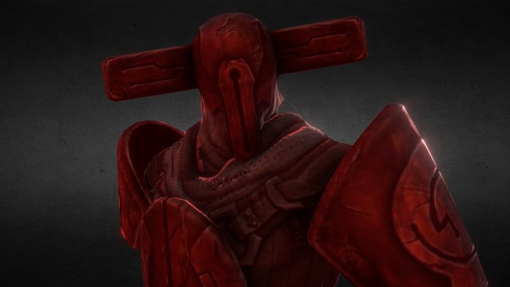the knight (MonsterUp) 3D Model