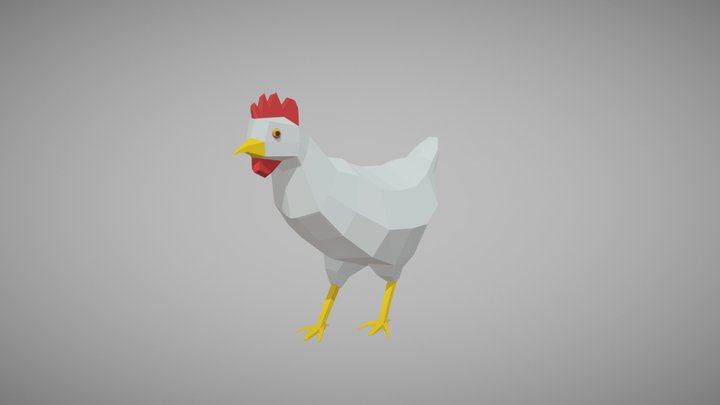 chick 3D Model