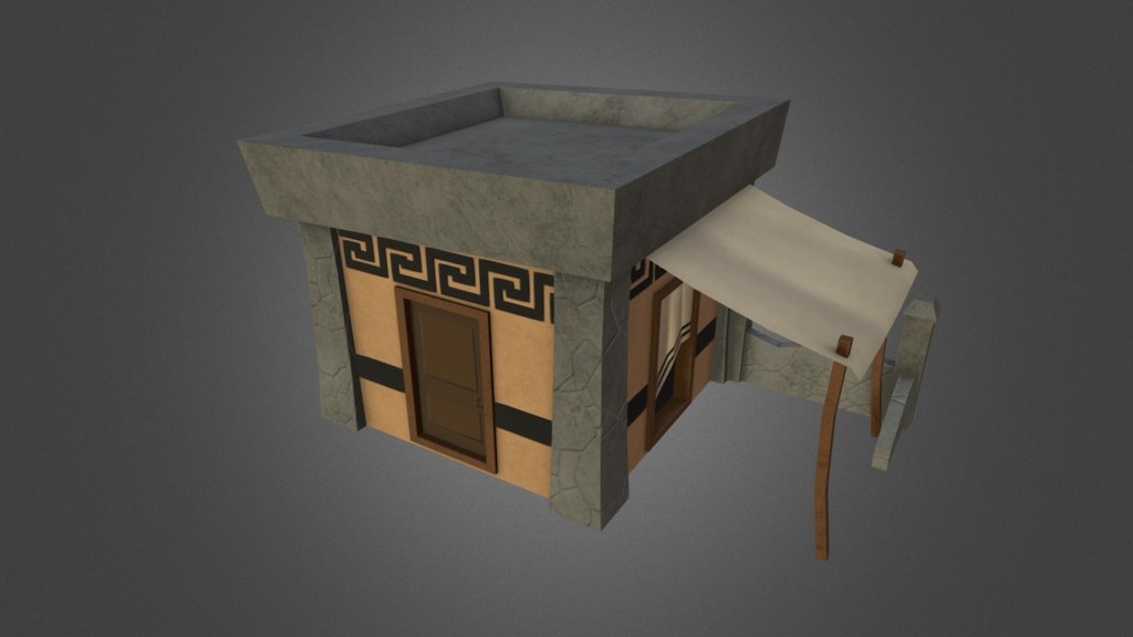 PoorHouse v1 - 3D model by ckatuh [94bc810] - Sketchfab