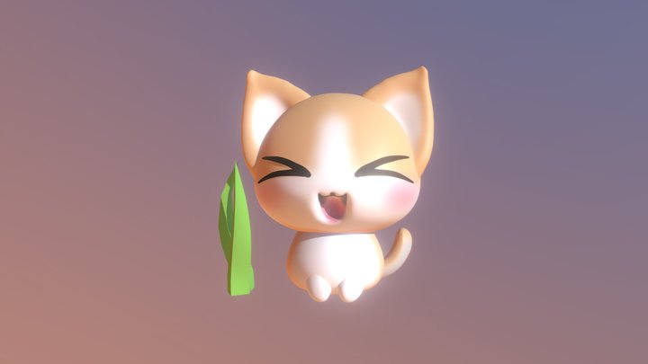 Cat 3D Model