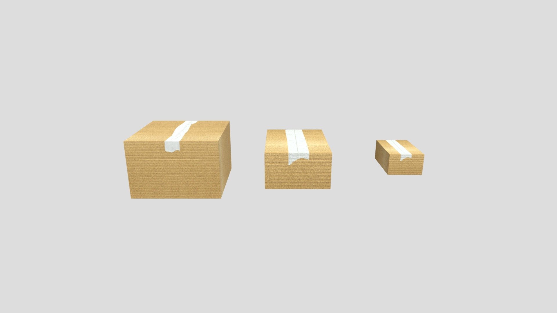 Packages - 3D model by anonymous_candidat [94be464] - Sketchfab