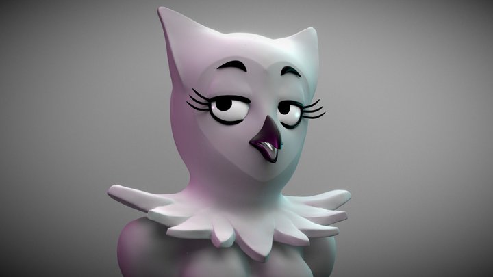 [SculptJanuary] Day 2 - Mask 3D Model