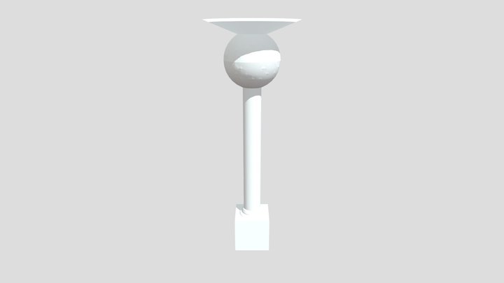 Park Lamp 3D Model