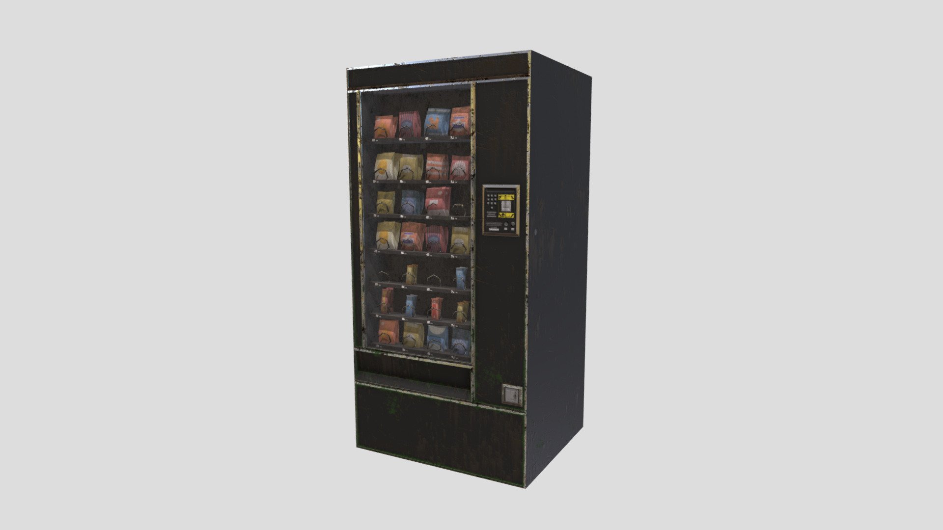 Early 90s Vending Machine - Download Free 3D Model By Greg Thorburn ...