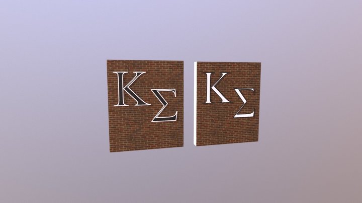 Letters 3D Model