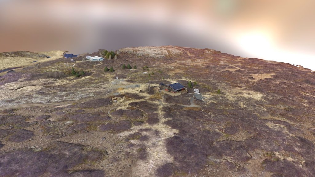 Bústaðaður - ALLT Simplified 3d Mesh