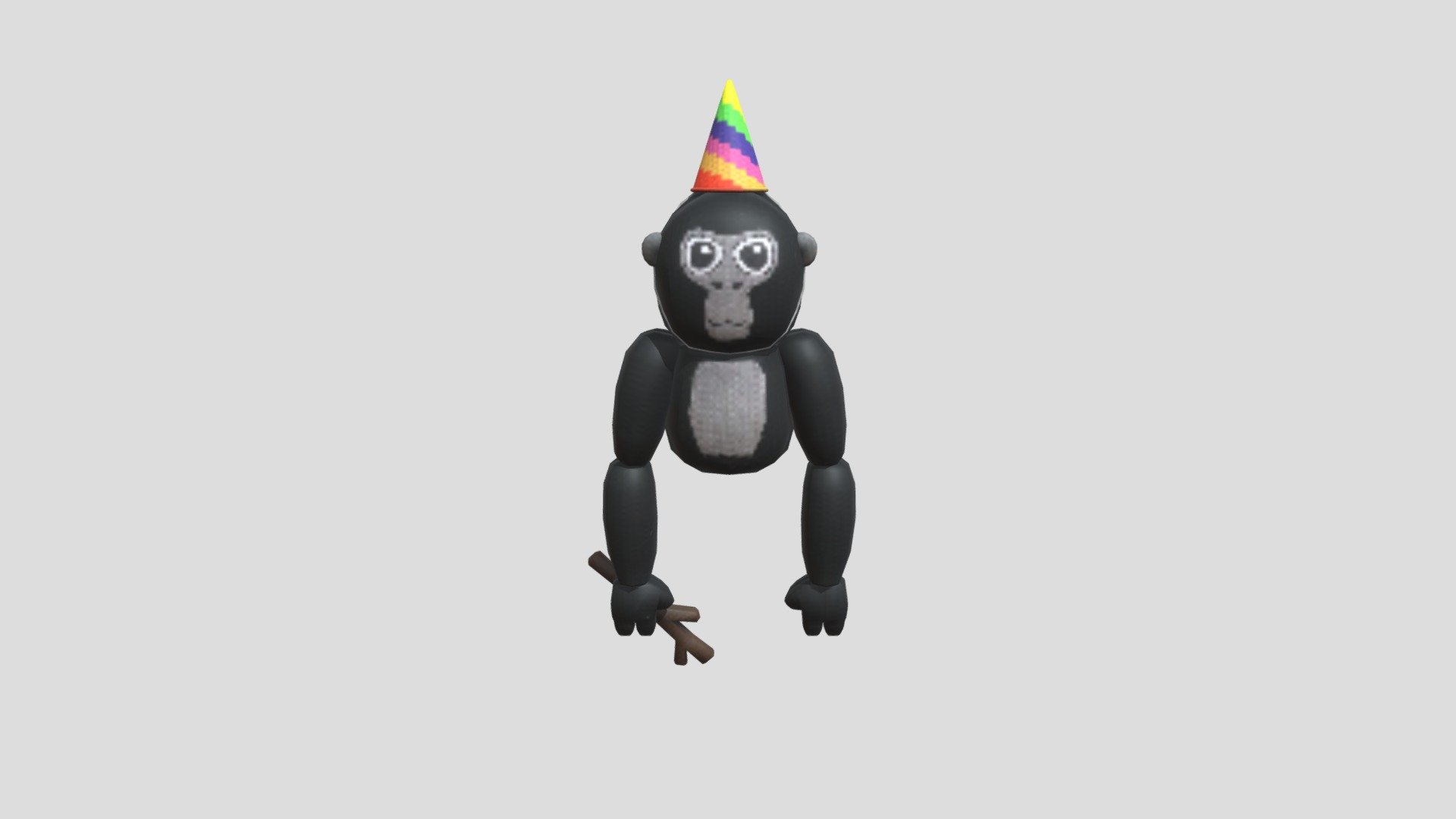Gorilla-tag-plush - Download Free 3D model by ICEE (@JFOX51) [94c09ee