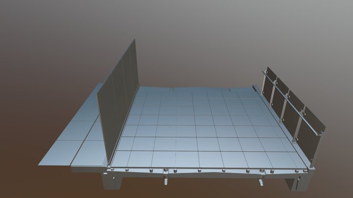 3D BALCONY 3D Model