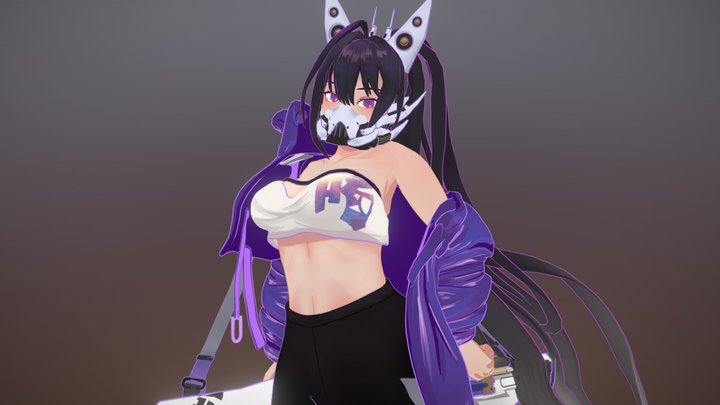 Nikke:Goddess of Victory_Sin - 1st pose 3D Model