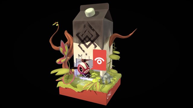 Iso Enviroment 3D Model