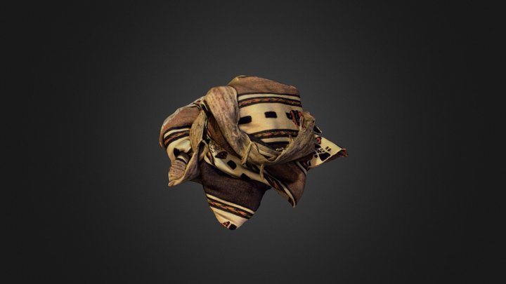 crumpled blanked  3D Model