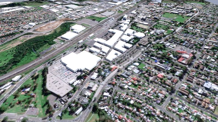 Campbelltown OSM 3D Model