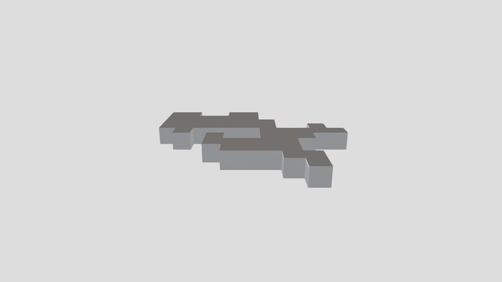 The territory of the Netherlands 3D Model