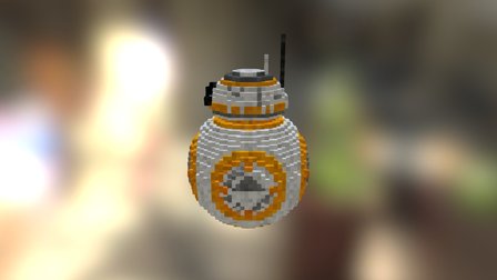 BB-8 Droid 3D Model