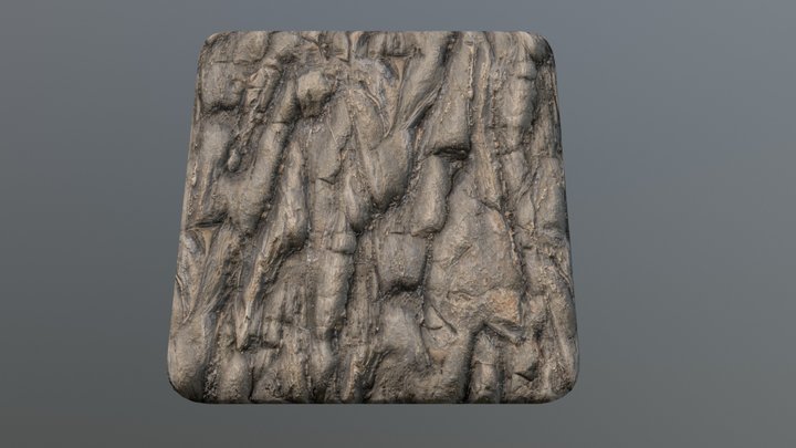 Tiled PBR material - Cliff 3D Model
