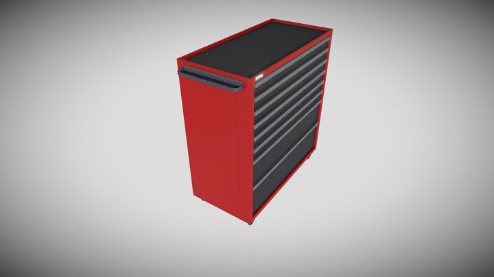 Workshop Trolley 3D Model