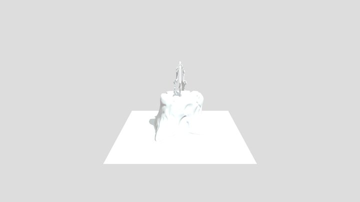 God of War 3D Model