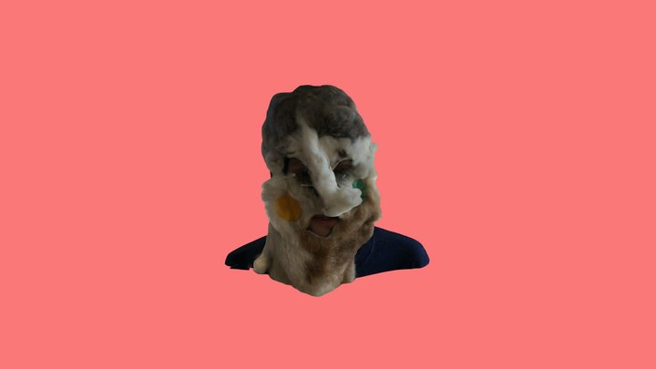 Reet Maff'l Mask by Luke Drozd 3D Model