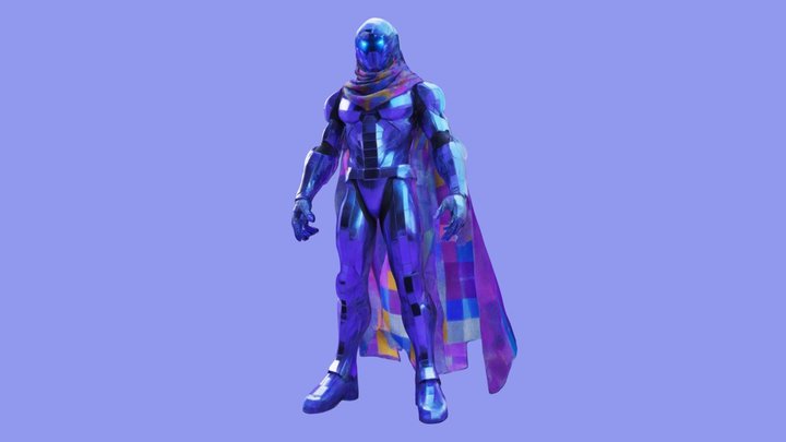 Quantum (Cape) 3D Model