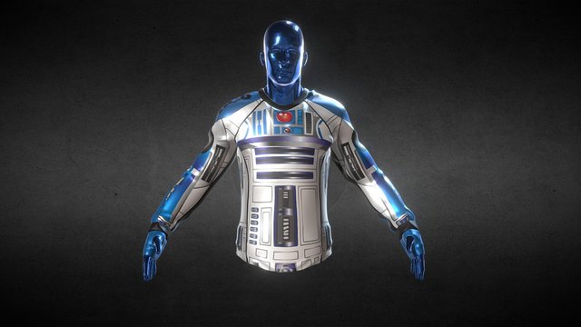 Custom Jeresy RCO - R2D2 - 3D Model