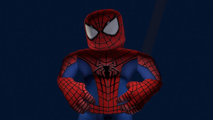Spider- Man Roblox Rigged – Modelo 3D gratuito STL