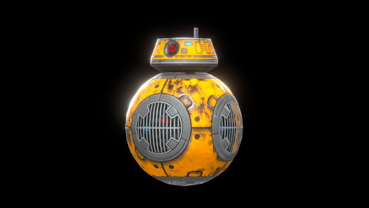 Star Wars Droid: BB-9E 3D Model