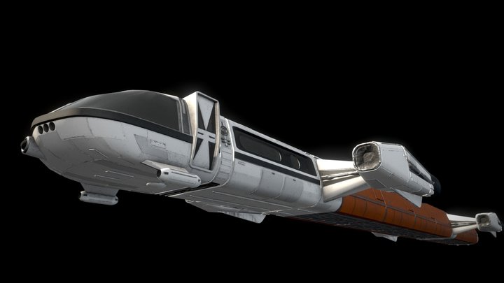 M-23-02 “Oxen” Modular Utility Vehicle 3D Model