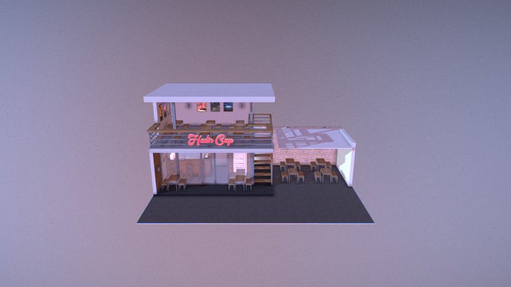 Hadir Cafe 3D Model