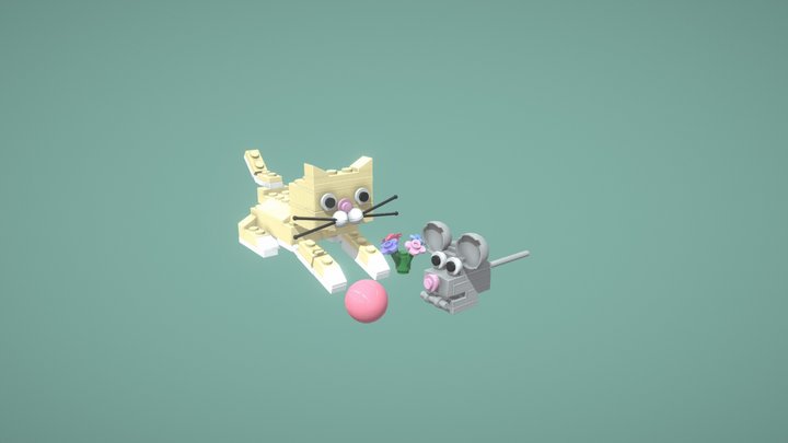 jom and terry 3D Model
