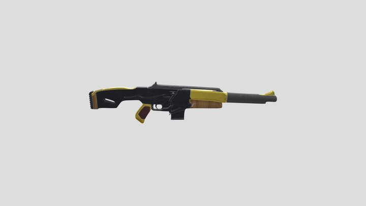 T and L Thunder Textured 3D Model