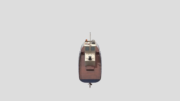 Workboat 3D models - Sketchfab
