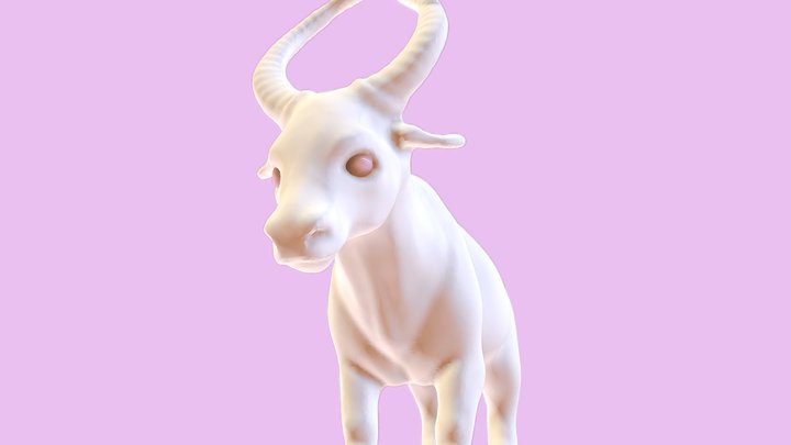 weekly: Cow 3D Model