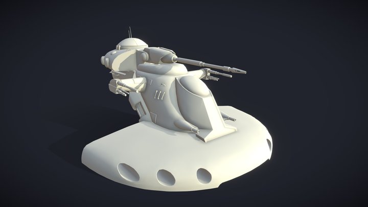AAT (Armored Assault Tank) 3D Model