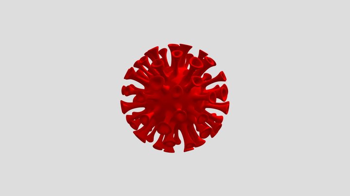 Corona Virus 3D Model 3D Model
