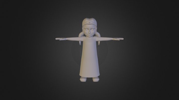 Albert's Girl 3D Model
