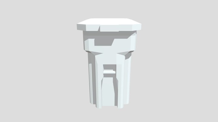 1GD28_Jonckheere_Chloe_Unwrap_2MoreDetailedProps 3D Model